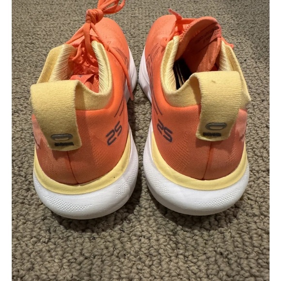 WOMENS ASICS GEL-Nimbus 25 Papaya Dusty Purple - Size 9.5 - Picture 3 of 7